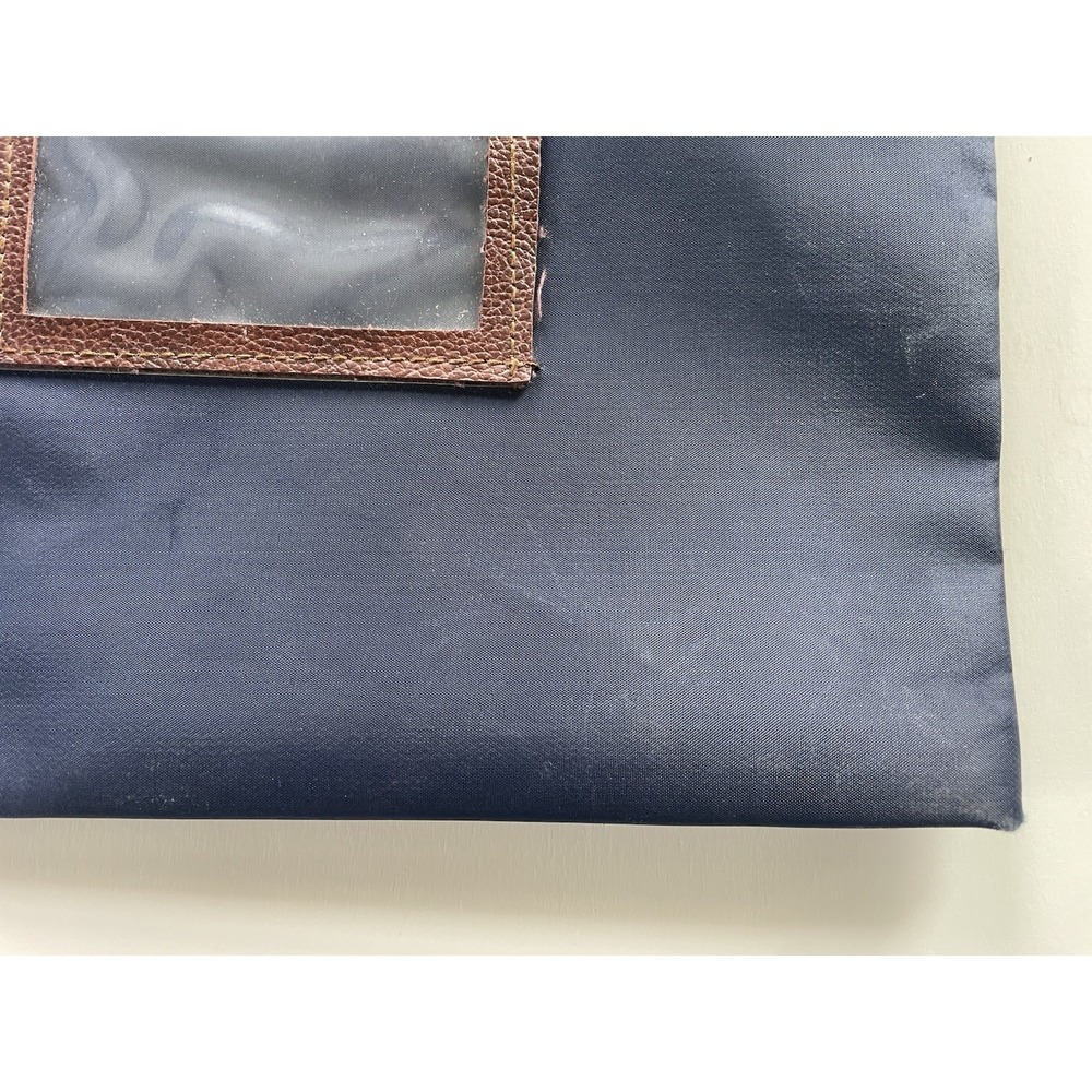 Vintage Peoples Heritage Bank 1875 Bank Deposit Zip Pouch Bag Locking No Key - Picture 7 of 15